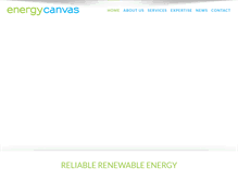 Tablet Screenshot of energycanvas.com
